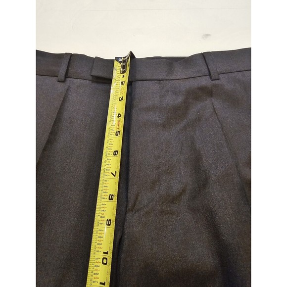 Hugo Boss "James Brown" 100% Virgin Wool Dress Pants, Men's Size 36R  Dark Gray - Picture 8 of 11